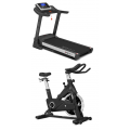 HOME GYM BOLT TREADMILL & SM-800 MAGNETIC SPIN BIKE